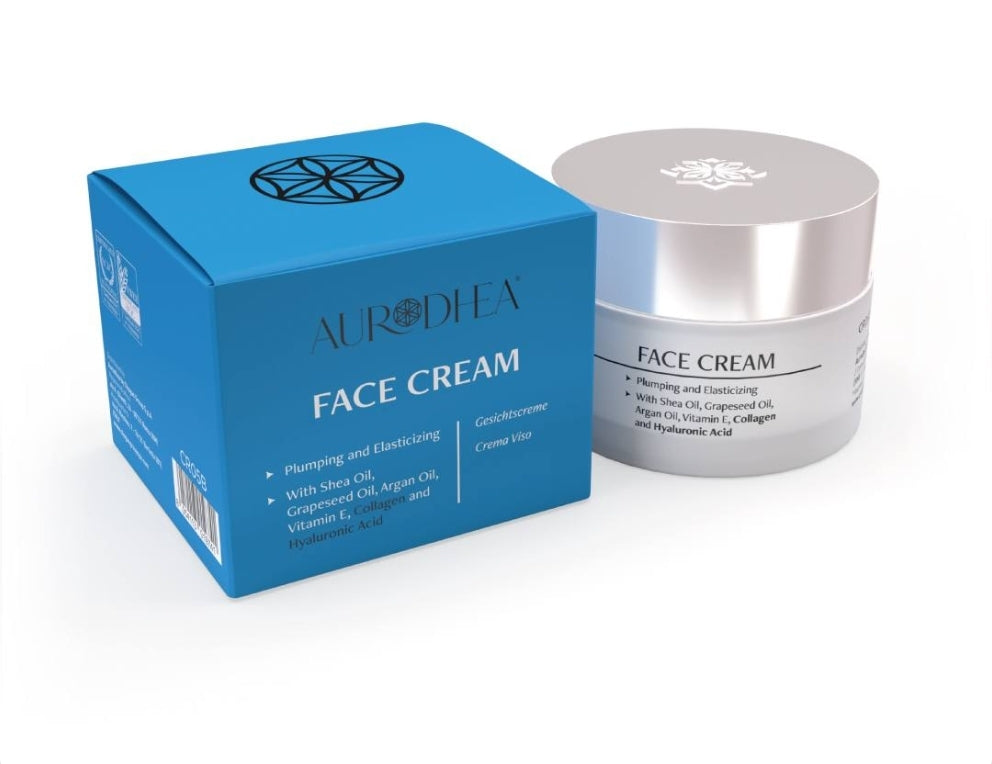 Face Cream with Collagen and Hyaluronic Acid - 50 ml